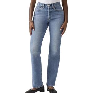 Levi’s 501 Curve Lucid Dream Jeans High Rise Straight Medium Wash 29 NWOT